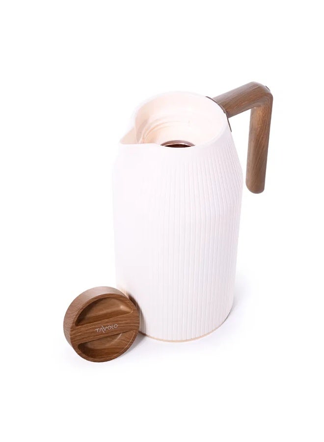 TAVOLO Mirva wooden thermos, 1 liter - Image 2